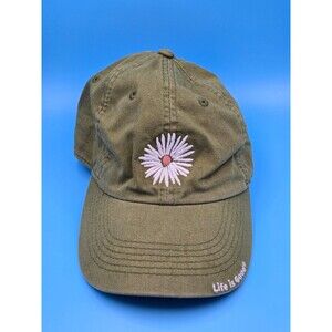 Life is Good Daisy Chill Cap Adjustable Hat
